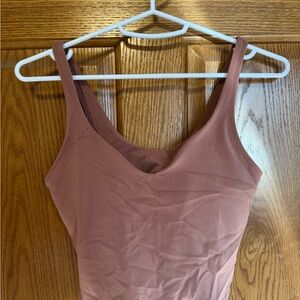 Lululemon Mauve Align Top